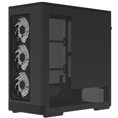 Корпус AeroCool D520A-BK-v1 Black (ACCM-DS05143.11)