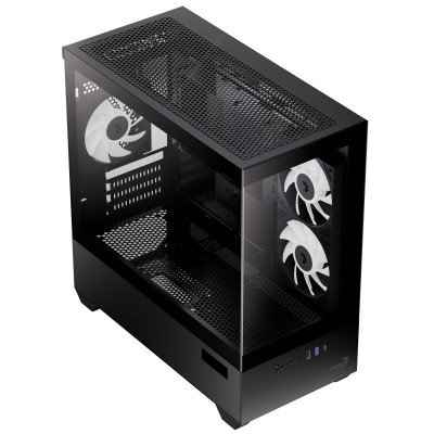 Корпус AeroCool P300D Digi-G-BK-v1 Black (ACCS-PN05033.11) Корпус AeroCool P300D Digi-G-BK-v1 Black (ACCS-PN05033.11)