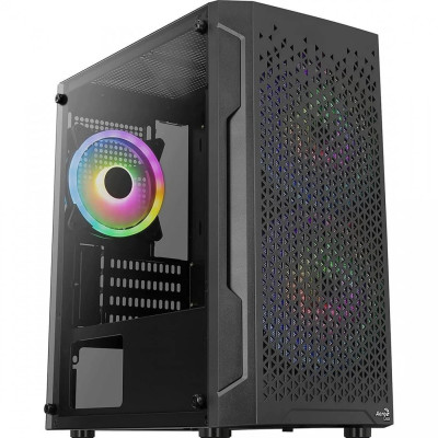 Корпус AeroCool Trinity Mini-G-BK-v2 (ACCS-PV32033.11) Black без БЖ Корпус AeroCool Trinity Mini-G-BK-v2 (ACCS-PV32033.11) Black без БЖ
