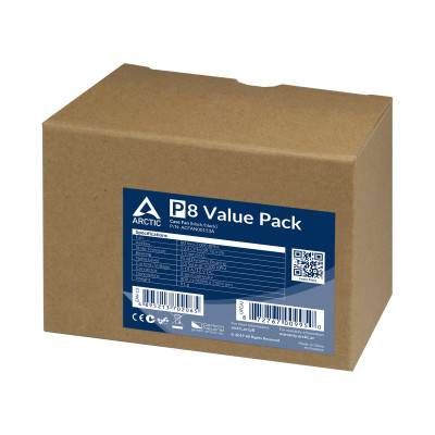 Вентилятор Arctic P8 Black - 5 Pack (ACFAN00153A) Вентилятор Arctic P8 Black - 5 Pack (ACFAN00153A)