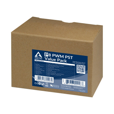 Вентилятор Arctic P8 PWM PST Black - 5 Pack (ACFAN00154A) Вентилятор Arctic P8 PWM PST Black - 5 Pack (ACFAN00154A)