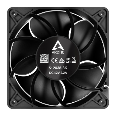 Вентилятор Arctic S12038-8K Black (ACFAN00294A) Вентилятор Arctic S12038-8K Black (ACFAN00294A)