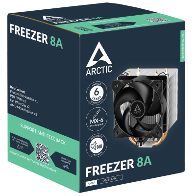 Кулер процесорний Arctic Freezer 8A (ACFRE00161A) Кулер процесорний Arctic Freezer 8A (ACFRE00161A)