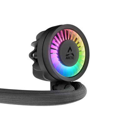 Система водяного охолодження Arctic Liquid Freezer III Pro 420 A-RGB Black (ACFRE00185A) Система водяного охолодження Arctic Liquid Freezer III Pro 420 A-RGB Black (ACFRE00185A)