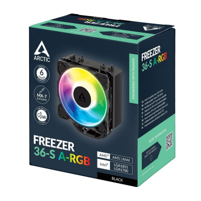 Кулер процесорний Arctic Freezer 36S A-RGB Black (ACFRE00198A)