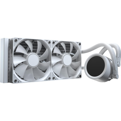 Система водяного охолодження AeroCool Abyss L240R Digi White (ACLA-AD24117.21) Система водяного охолодження AeroCool Abyss L240R Digi White (ACLA-AD24117.21)