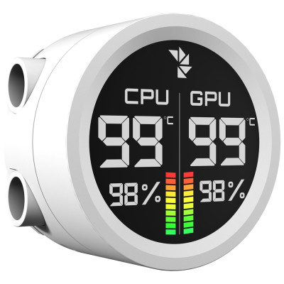 Система водяного охолодження AeroCool Abyss L360R Digi White (ACLA-AD36117.21) Система водяного охолодження AeroCool Abyss L360R Digi White (ACLA-AD36117.21)