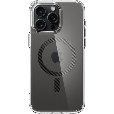 Чохол-накладка Spigen Ultra Hybrid MagFit для Apple iPhone 15 Pro Carbon Fiber (ACS06717) Чохол-накладка Spigen Ultra Hybrid MagFit для Apple iPhone 15 Pro Carbon Fiber (ACS06717)