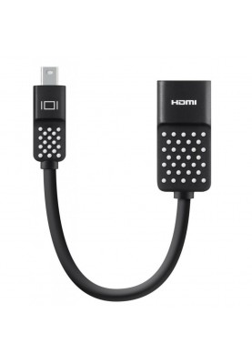 Адаптер Belkin mini DisplayPort - HDMI (M/F), 0.12 м, Black (F2CD079bt)