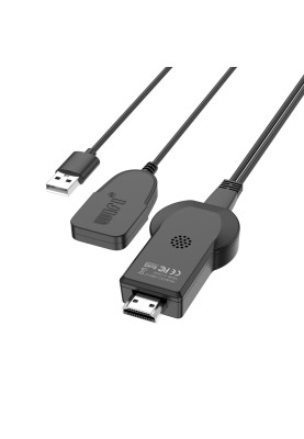 Адаптер XO GB012 HDMI - USB-A (M/M) Black