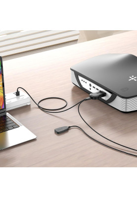 Адаптер XO GB012 HDMI - USB-A (M/M) Black