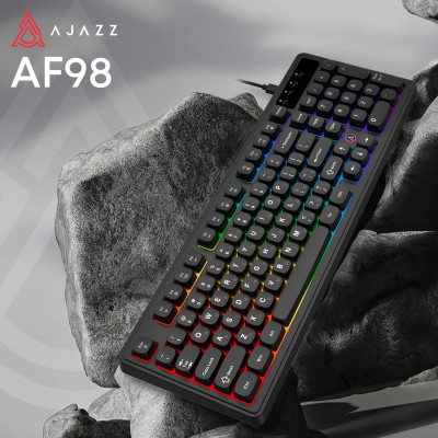 Клавіатура Ajazz AF98 Black USB-C Black (AF98-B) Клавіатура Ajazz AF98 Black USB-C Black (AF98-B)