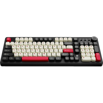 Клавіатура бездротова Ajazz AF98 Plus Black Shark Red (AF98-PLUS-BSR) Клавіатура бездротова Ajazz AF98 Plus Black Shark Red (AF98-PLUS-BSR)