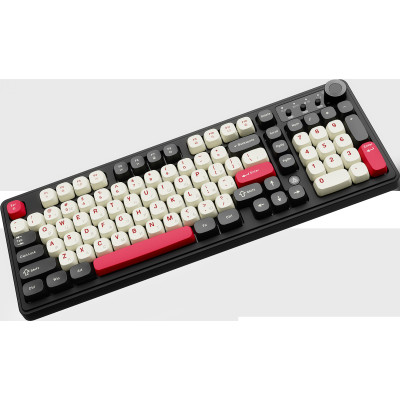 Клавіатура бездротова Ajazz AF98 Plus Black Shark Red (AF98-PLUS-BSR) Клавіатура бездротова Ajazz AF98 Plus Black Shark Red (AF98-PLUS-BSR)