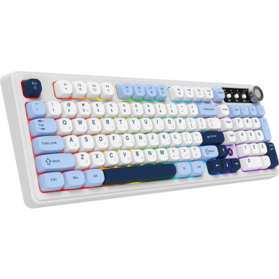 Клавіатура бездротова Ajazz AF98 Plus Glacier Blue (AF98-PLUS-GB) Клавіатура бездротова Ajazz AF98 Plus Glacier Blue (AF98-PLUS-GB)