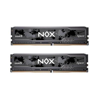 Модуль пам`ятi DDR5 2x16GB/5200 Apacer NOX (AH5U32G52C522MBAA-2) Модуль пам`ятi DDR5 2x16GB/5200 Apacer NOX (AH5U32G52C522MBAA-2)