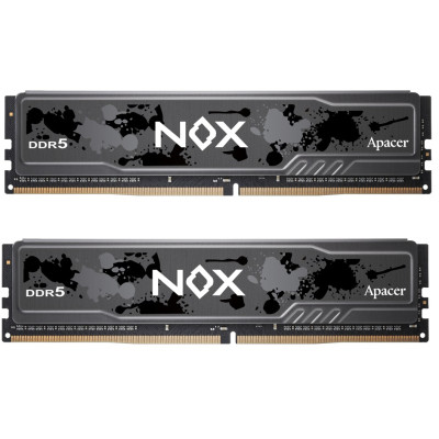 Модуль пам`ятi DDR5 2x16GB/6000 Apacer NOX (AH5U32G60C622MBAA-2) Модуль пам`ятi DDR5 2x16GB/6000 Apacer NOX (AH5U32G60C622MBAA-2)