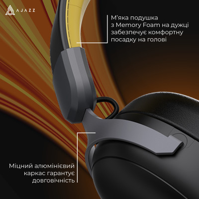 Bluetooth-гарнітура Ajazz AHM08 MAX 3-Mode Black (AHM08-MAX-BGY) Bluetooth-гарнітура Ajazz AHM08 MAX 3-Mode Black (AHM08-MAX-BGY)