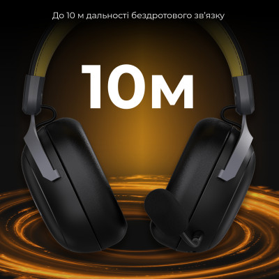 Bluetooth-гарнітура Ajazz AHM08 MAX 3-Mode Black (AHM08-MAX-BGY) Bluetooth-гарнітура Ajazz AHM08 MAX 3-Mode Black (AHM08-MAX-BGY)