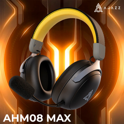 Bluetooth-гарнітура Ajazz AHM08 MAX 3-Mode Black (AHM08-MAX-BGY) Bluetooth-гарнітура Ajazz AHM08 MAX 3-Mode Black (AHM08-MAX-BGY)