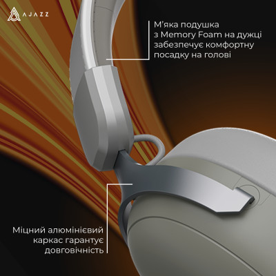 Bluetooth-гарнітура Ajazz AHM08 MAX 3-Mode Grey (AHM08-MAX-GW) Bluetooth-гарнітура Ajazz AHM08 MAX 3-Mode Grey (AHM08-MAX-GW)