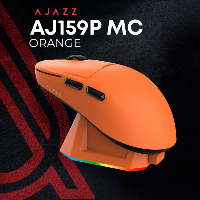 Миша бездротова Ajazz AJ159P MC Orange (AJ159P-MC-Orange) Миша бездротова Ajazz AJ159P MC Orange (AJ159P-MC-Orange)