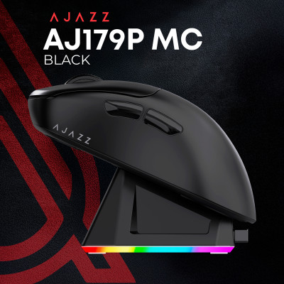 Миша бездротова Ajazz AJ179P MC Black (AJ179P-MC-B)