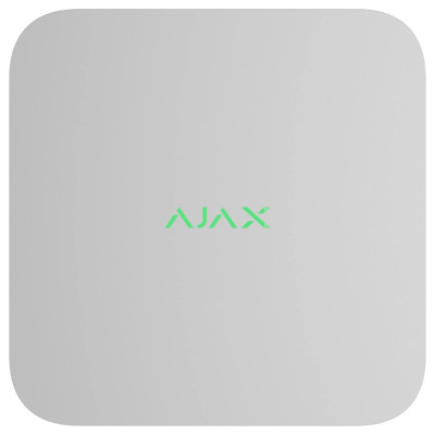 Відеореєстратор Ajax NVR DC (8ch) White