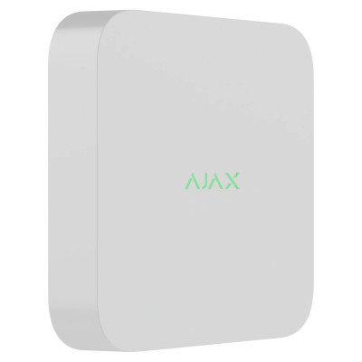 Відеореєстратор Ajax NVR DC (8ch) White Відеореєстратор Ajax NVR DC (8ch) White