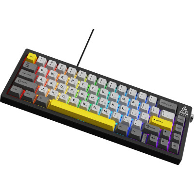 Клавіатура Ajazz AK650 Moon Yellow Switch Black USB-C (AK650-MY-GWY) Клавіатура Ajazz AK650 Moon Yellow Switch Black USB-C (AK650-MY-GWY)