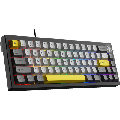 Клавіатура Ajazz AK650 Moon Yellow Switch Black USB-C (AK650-MY-GWY) Клавіатура Ajazz AK650 Moon Yellow Switch Black USB-C (AK650-MY-GWY)