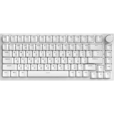 Клавіатура Ajazz AK820 Red Switch White USB-C (AK820-R-W) Клавіатура Ajazz AK820 Red Switch White USB-C (AK820-R-W)