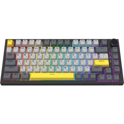 Клавіатура Ajazz AK820 Sea Salt Switch Black USB-C (AK820-SS-BGY) Клавіатура Ajazz AK820 Sea Salt Switch Black USB-C (AK820-SS-BGY)
