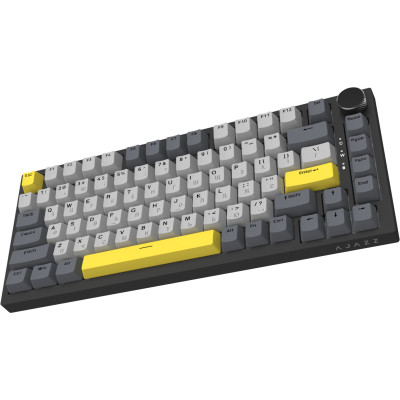 Клавіатура Ajazz AK820 Sea Salt Switch Black USB-C (AK820-SS-BGY) Клавіатура Ajazz AK820 Sea Salt Switch Black USB-C (AK820-SS-BGY)