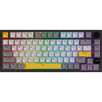 Клавіатура бездротова Ajazz AK820 Pro Gift Switch Black (AK820PRO-G-BGY)