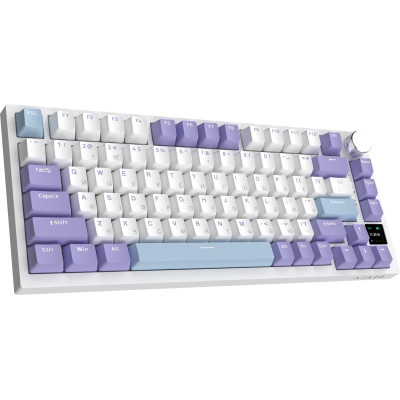 Клавіатура бездротова Ajazz AK820 Pro Gift Switch Purple (AK820PRO-G-PWB)