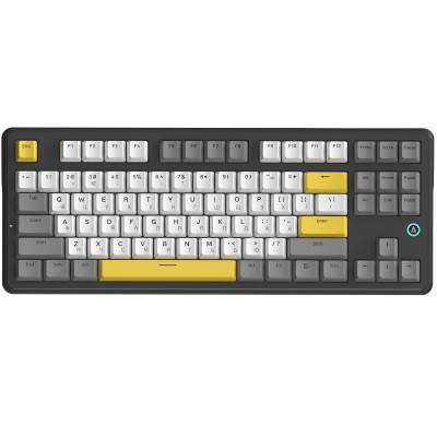 Клавіатура Ajazz AK870 V2 Flying Fish Switch Black USB-C (AK870-V2-FF-BGY)