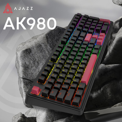 Клавіатура Ajazz AK980 Red Switch Black USB-C (AK980-R-BR) Клавіатура Ajazz AK980 Red Switch Black USB-C (AK980-R-BR)