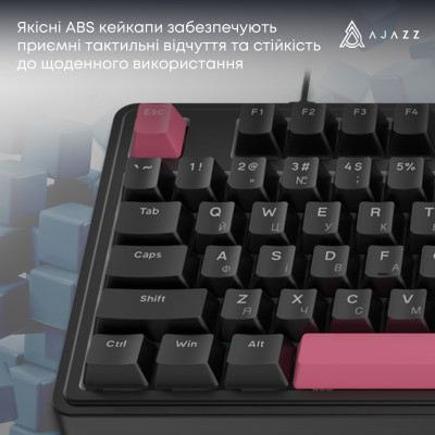 Клавіатура Ajazz AK980 Red Switch Black USB-C (AK980-R-BR) Клавіатура Ajazz AK980 Red Switch Black USB-C (AK980-R-BR)