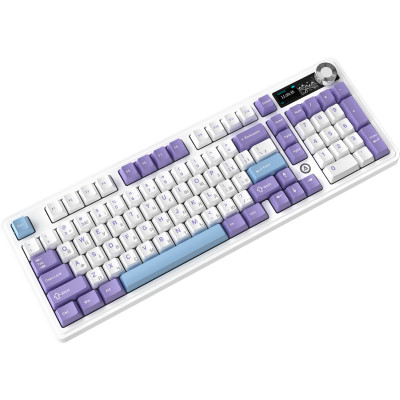 Клавіатура бездротова Ajazz AK980 V2 Gift Switch V2 White (AK980-V2-G-PWB)