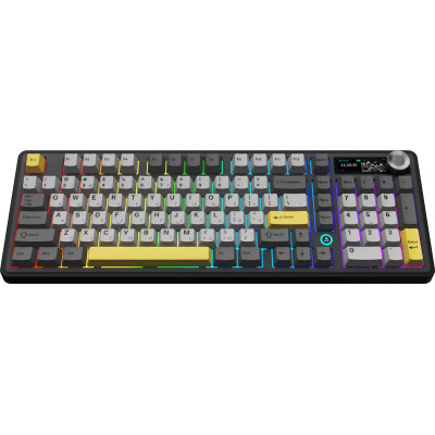 Клавіатура бездротова Ajazz AK980 V2 Maillard Switch Black (AK980-V2-M-BGY) Клавіатура бездротова Ajazz AK980 V2 Maillard Switch Black (AK980-V2-M-BGY)