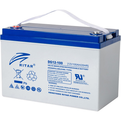 Акумуляторна батарея Ritar 12V 100AH (DG12-100) GEL Акумуляторна батарея Ritar 12V 100AH (DG12-100) GEL