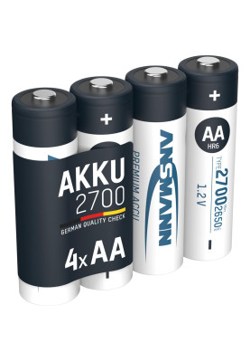 Акумулятори Ansmann AA/HR06 NI-MH 2700 mAh BL 4 шт