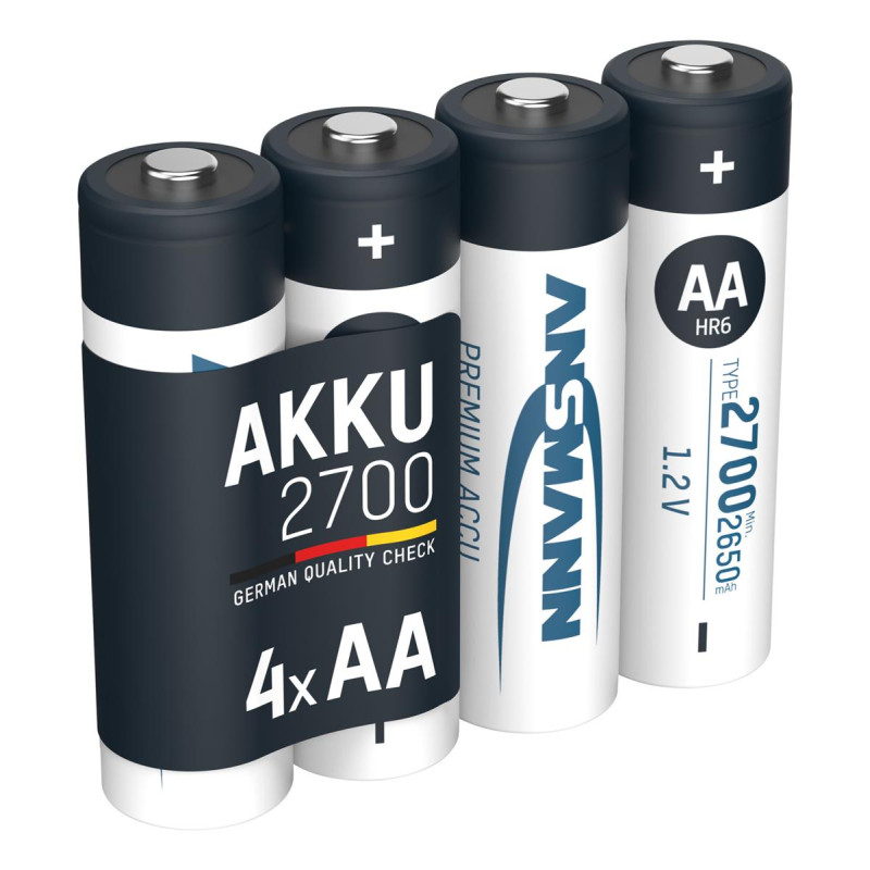 Акумулятори Ansmann AA/HR06 NI-MH 2700 mAh BL 4 шт