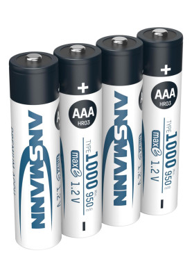 Акумулятори Ansmann AAA/HR03 NI-MH 1000 mAh BL 4 шт