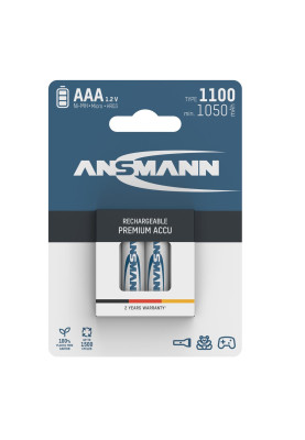 Акумулятори Ansmann AAA/HR03 NI-MH 1100 mAh BL 4 шт