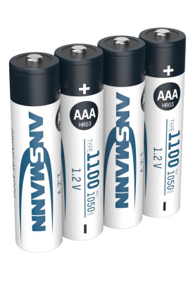 Акумулятори Ansmann AAA/HR03 NI-MH 1100 mAh BL 4 шт