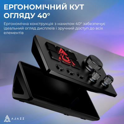 Контролер для стримінгу Ajazz AKP03E USB Black Контролер для стримінгу Ajazz AKP03E USB Black