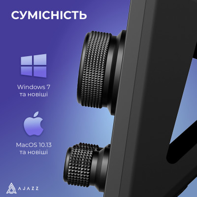 Контролер для стримінгу Ajazz AKP03E USB Black Контролер для стримінгу Ajazz AKP03E USB Black