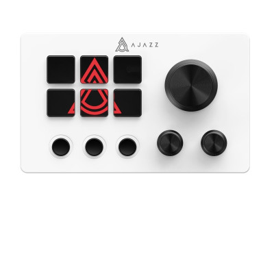 Контролер для стримінгу Ajazz AKP03E USB White Контролер для стримінгу Ajazz AKP03E USB White